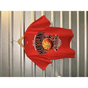 Y2k Maryland Terrapins 2002 National Champions Tee XL